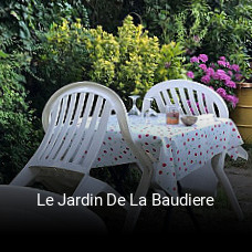 Le Jardin De La Baudiere réservation