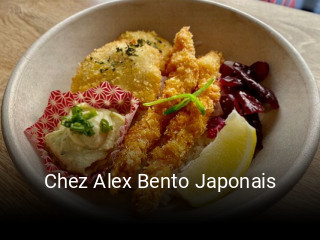Chez Alex Bento Japonais réservation