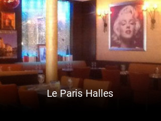 Le Paris Halles réservation en ligne