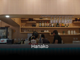 Hanako réservation en ligne