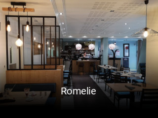 Romelie réservation de table