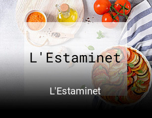 L'Estaminet réservation