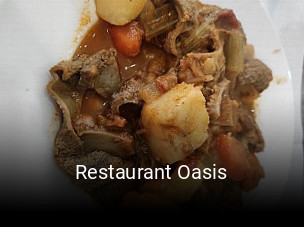 Restaurant Oasis réservation en ligne