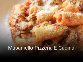 Réserver une table chez Masaniello Pizzeria E Cucina maintenant