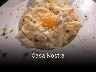 Casa Nostra réservation de table