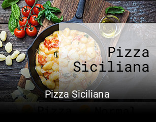 Pizza Siciliana réservation en ligne