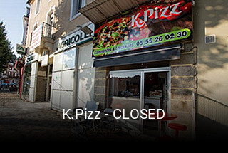 K.Pizz - CLOSED réservation