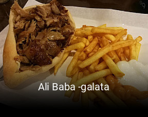 Ali Baba -galata réservation de table