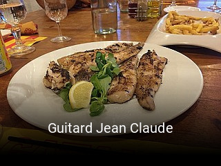 Guitard Jean Claude réservation de table