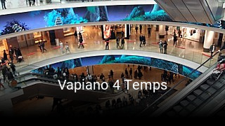 Vapiano 4 Temps réservation de table