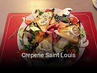 Réserver une table chez Creperie Saint Louis maintenant