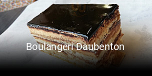 Boulangeri Daubenton réservation en ligne