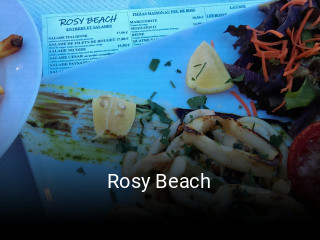 Réserver une table chez Rosy Beach maintenant
