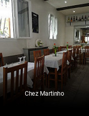 Chez Martinho réservation de table