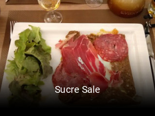 Réserver une table chez Sucre Sale maintenant