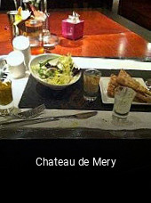Chateau de Mery réservation de table