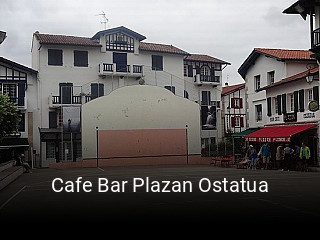 Réserver une table chez Cafe Bar Plazan Ostatua maintenant