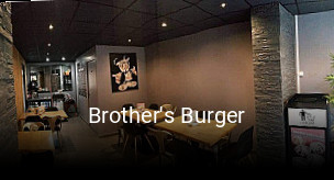 Brother's Burger réservation de table
