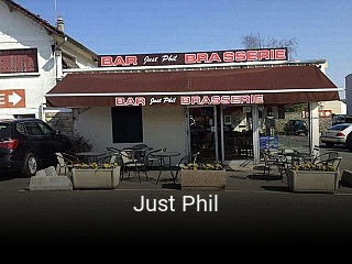 Just Phil réservation de table