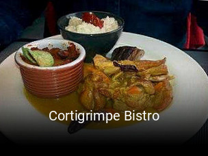 Cortigrimpe Bistro réservation de table