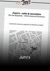 Jumi's réservation en ligne