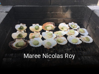 Maree Nicolas Roy réservation de table