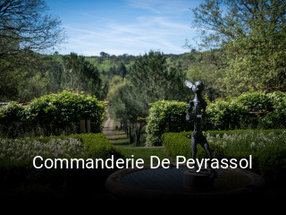 Commanderie De Peyrassol réservation de table
