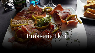 Brasserie Ekhi. réservation en ligne