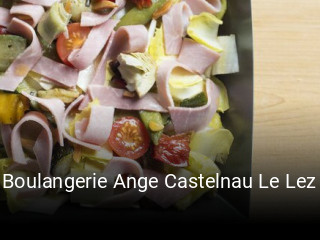 Boulangerie Ange Castelnau Le Lez réservation de table