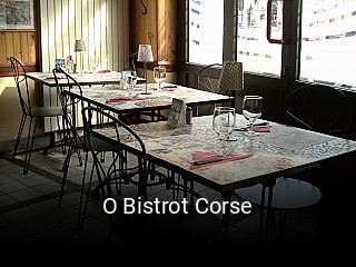 O Bistrot Corse réservation de table