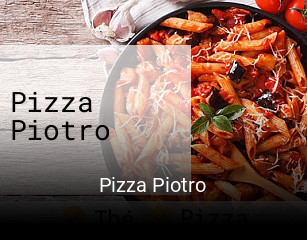 Réserver une table chez Pizza Piotro maintenant