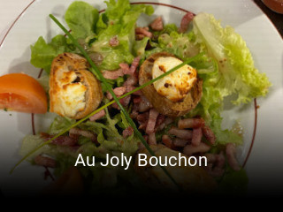 Au Joly Bouchon réservation de table