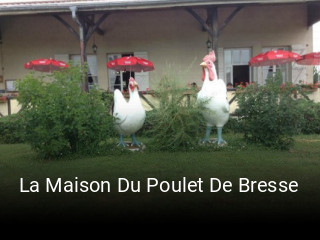 La Maison Du Poulet De Bresse réservation de table