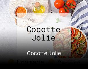 Cocotte Jolie réservation de table