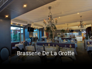 Brasserie De La Grotte réservation