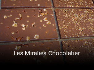 Les Miralies Chocolatier réservation en ligne