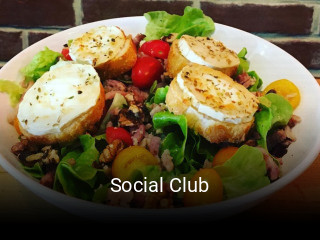Social Club réservation de table