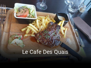 Réserver une table chez Le Cafe Des Quais maintenant