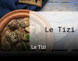 Le Tizi réservation de table