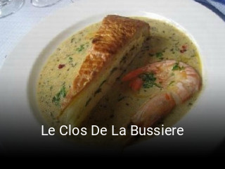 Le Clos De La Bussiere réservation en ligne
