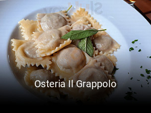 Réserver une table chez Osteria Il Grappolo maintenant