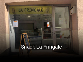Snack La Fringale réservation en ligne