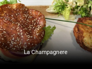 Réserver une table chez La Champagnere maintenant