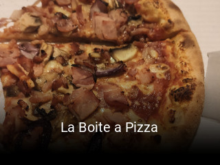 La Boite a Pizza réservation de table