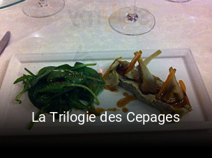 La Trilogie des Cepages réservation de table