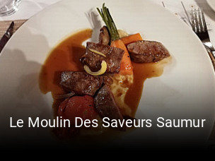Le Moulin Des Saveurs Saumur réservation