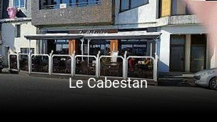 Le Cabestan réservation de table