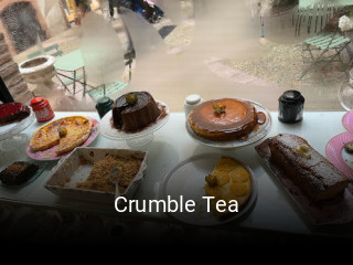 Réserver une table chez Crumble Tea maintenant