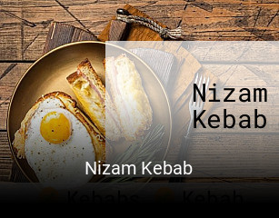 Nizam Kebab réservation de table
