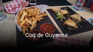 Coq de Guyenne réservation en ligne